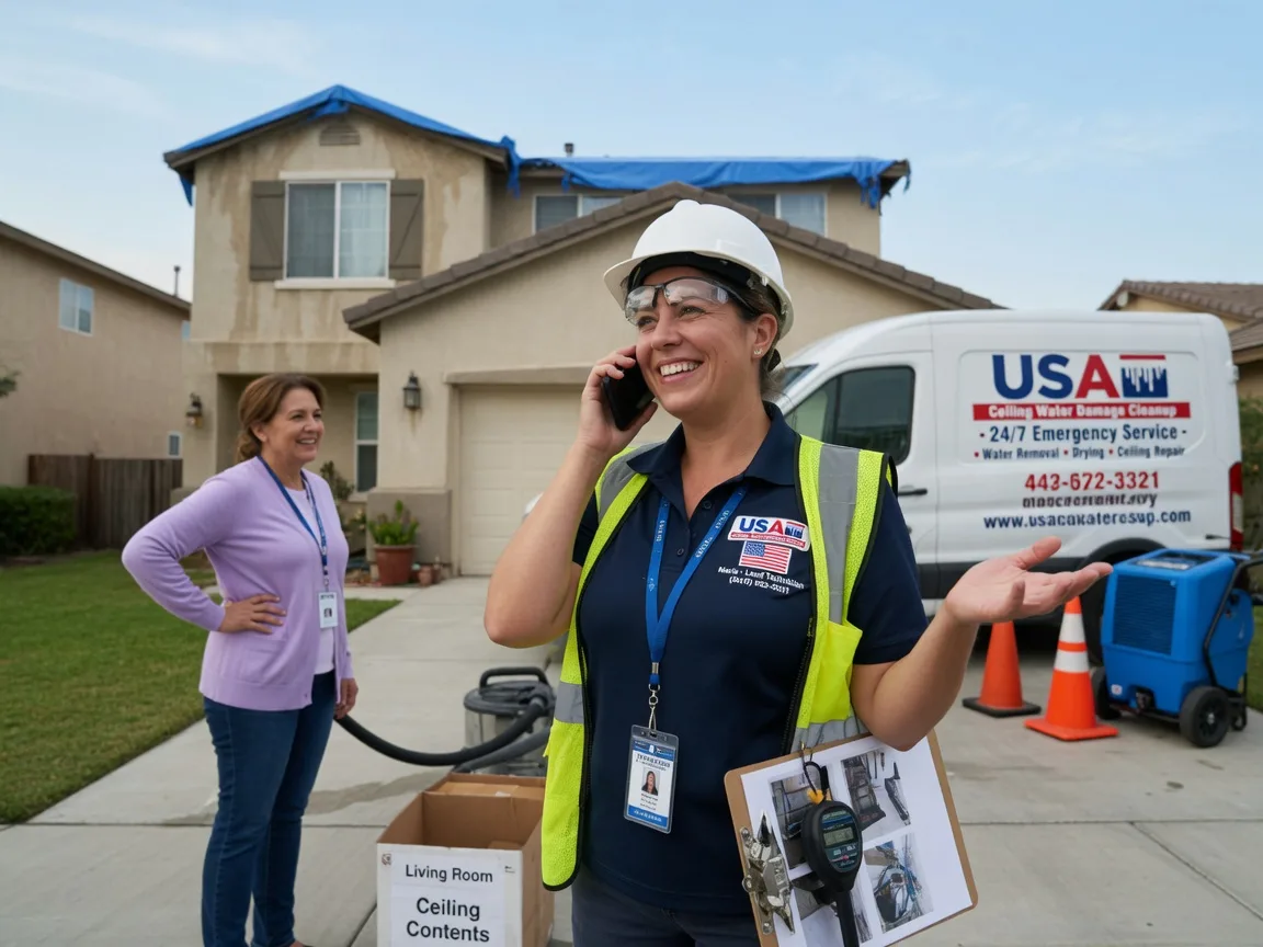 Ceiling Water Damage Restoration Avenel, NJ FAQs